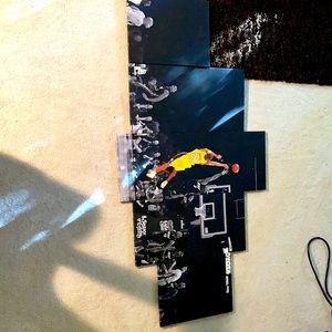 Kobe Bryant Game Winning shot Vs. Miami Heat wall poster 💛💜